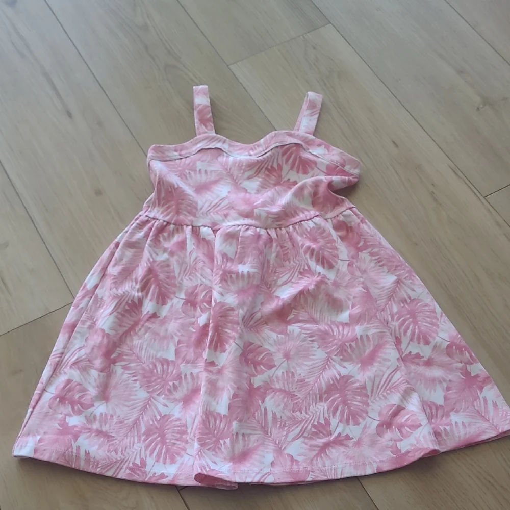 Graymalin × Janie and Jack Pink Leaf Print Dress Size 5